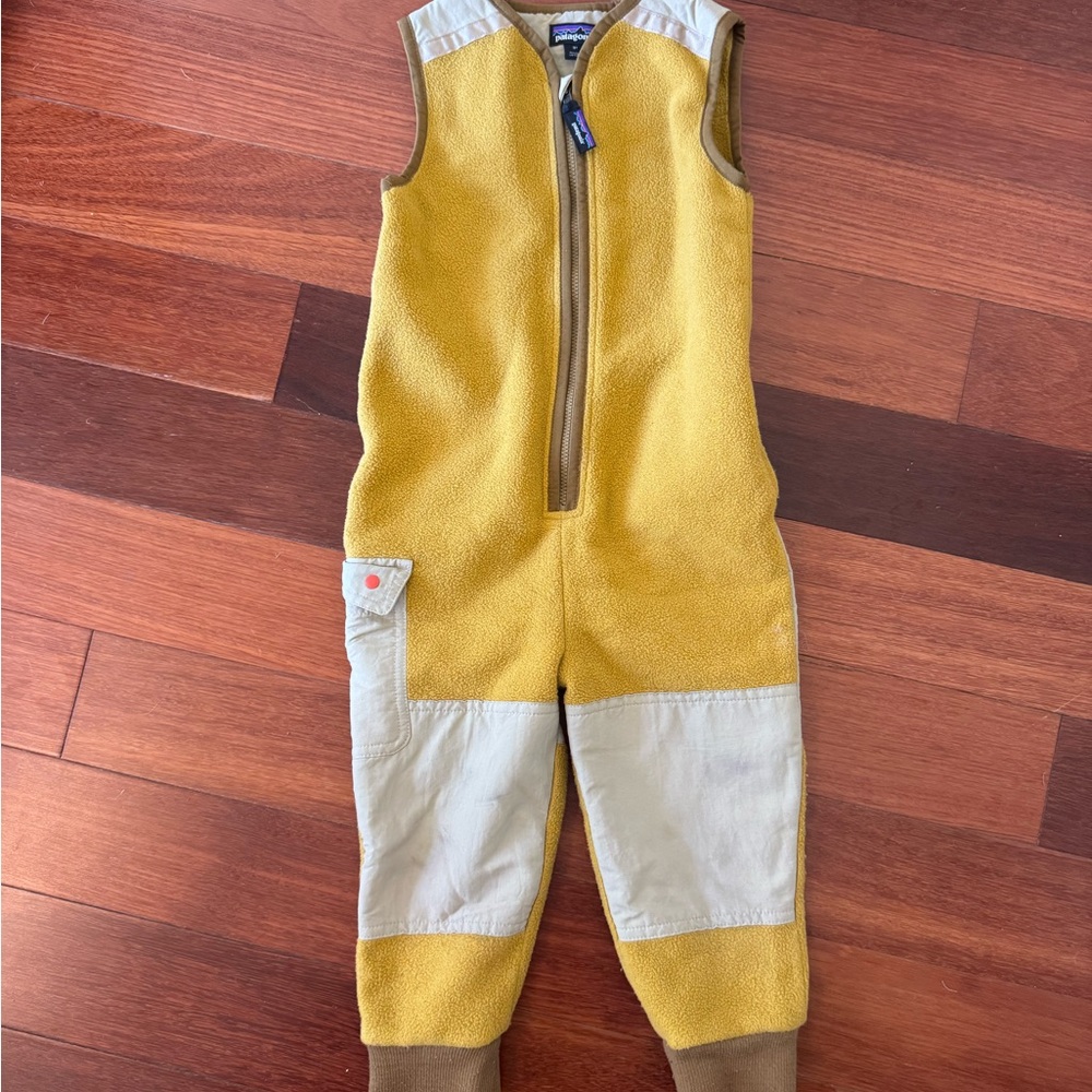 Patagonia Kids fleece Overalls
